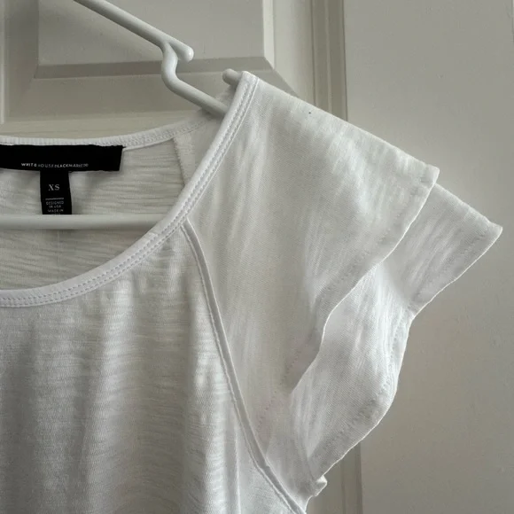 White House Black Market White Tee - Picture 4 of 5